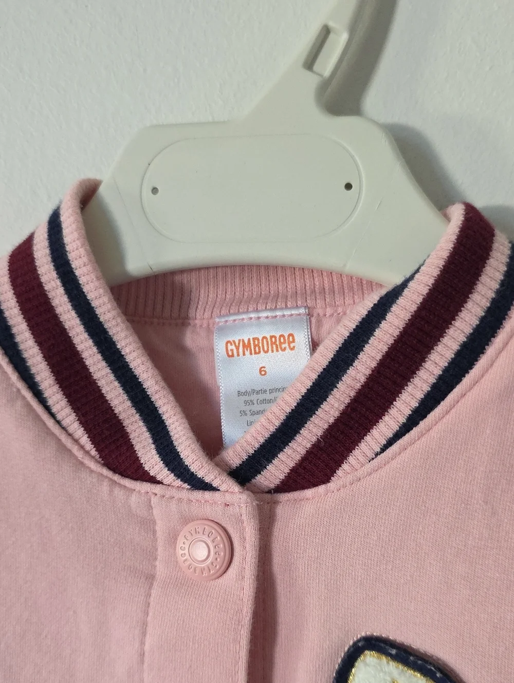 Gymboree Campus Cuties Varsity Jacket, 6Y
